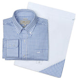 Camisa Manga Larga Algodón Hombre Easyiron Azul Navy RKF