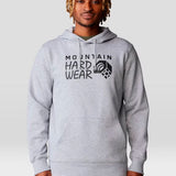 Buzo Hombre Logo Pullover Hoody Gris Mountain Hardwear