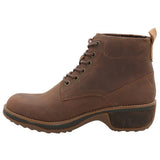 Botin Cuero Mujer Xomal Café RKF