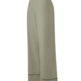 Pantalon Lino Orgánico Mujer Mekong Verde RKF