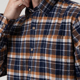 Camisa Manga Larga Algodón Orgánico Hombre Padua Amarillo RKF