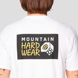Camiseta Hombre Box Logo Short Sleev Blanco Mountain Hardwear