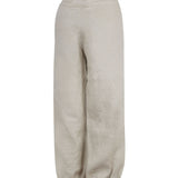 Pantalon Lino Orgánico Mujer Blake Blanco RKF