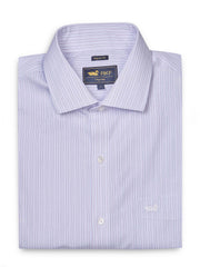 Camisa Manga Larga Algodón Hombre Wf Pc Lila RKF