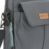 Maletin Fibras Recicladas Unisex Wr Keaton Cross Gris RKF