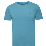 Remera Algodón Reciclado Hombre Essentpoc Azul RKF