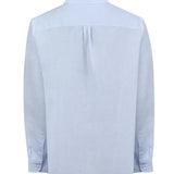 Camisa Manga Larga Hombre Linenit Azul RKF