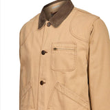 Chaqueta Algodón Orgánico Hombre Barrow Gris oscuro RKF