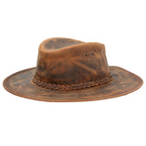 Sombrero Cuero Hombre Rkf Perth Hat Marrón RKF