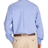 Camisa Manga Larga Algodón Hombre Wor Travel Azul RKF