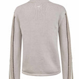 Sweater Algodón Orgánico Mujer Angelonia Blanco RKF
