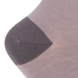Medias Bamboo Mujer Rfv25W Plain Gris RKF