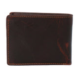 Billetera Cuero Hombre Tc Coin Marrón RKF