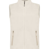 Chaleco Fibras Recicladas Mujer Alaska Blanco RKF