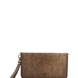 Billetera Mujer Sz Hair Ziparound Marrón RKF