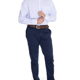 Camisa Manga Larga Algodón Hombre Wf Pb Celeste RKF