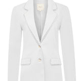 Chaqueta Lino Mujer Anana Blanco RKF