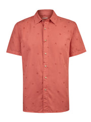 Camisa Manga Corta Hombre Tencelpri Rojo RKF