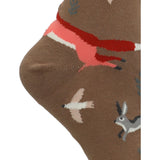 Medias Bamboo Mujer Rfi26W C St Animals Marrón RKF