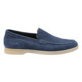 Mocasin Cuero Hombre Roma Azul RKF