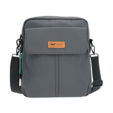 Maletin Fibras Recicladas Unisex Wr Keaton Cross Gris RKF