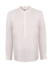 Camisa Manga Larga Hombre Linenmao Blanco RKF