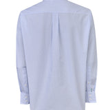Camisa Manga Larga Algodón Hombre Wf Pb Celeste RKF