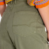 Jeans Algodón Orgánico Mujer Garda Verde RKF