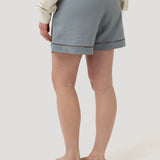 Short Lino Orgánico Mujer Andes Celeste RKF