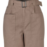 Pantalon Algodón Orgánico Mujer Flip Marrón RKF