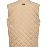 Chaleco Algodón Orgánico Hombre Pietra Crema RKF