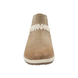 Botin Cuero Mujer Silverstone Marrón RKF