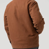 Chaqueta Algodón Orgánico Hombre Barrn Naranja RKF