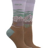 Medias Bamboo Mujer Rfi26W Diff Mountain Marrón RKF