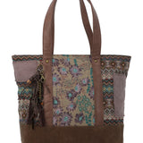 Carteras Fibras Recicladas Mujer V25Mh Faui Tote Marrón RKF
