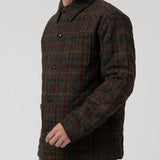 Chaqueta Lana Hombre Harris Marrón RKF