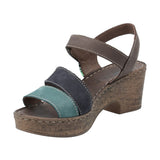 Sandalia Cuero Mujer Whiteheaven Multicolor RKF