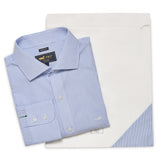 Camisa Manga Larga Algodón Hombre Wf Pc Azul RKF