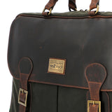Maletin Canvas Engrasado Unisex Uk Telford Bag Marrón RKF