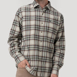 Camisa Manga Larga Algodón Orgánico Hombre Flannel Multicolor RKF