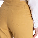 Pantalon Algodón Orgánico Mujer Isis Beige RKF
