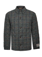 Chaqueta Lana Hombre Harris Verde RKF