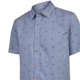 Camisa Manga Corta Hombre Tencelpri Azul RKF