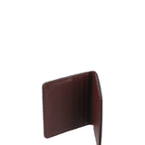 Billetera Mujer Sz Braid Cardholder Marrón RKF
