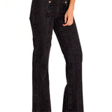 Jeans Algodón Orgánico Mujer Menta Gris RKF