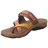 Sandalia Cuero Mujer Paradise Amarillo RKF