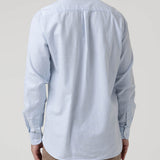 Camisa Manga Larga Algodón Hombre Flasquare Celeste RKF