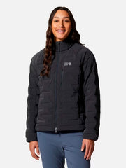Campera Mujer Stretchdown Jacket Negro Mountain Hardwear