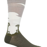 Medias Bamboo Hombre Rfi25H Diff Baobat Verde RKF