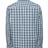 Camisa Manga Larga Algodón Orgánico Hombre Lighter Azul RKF